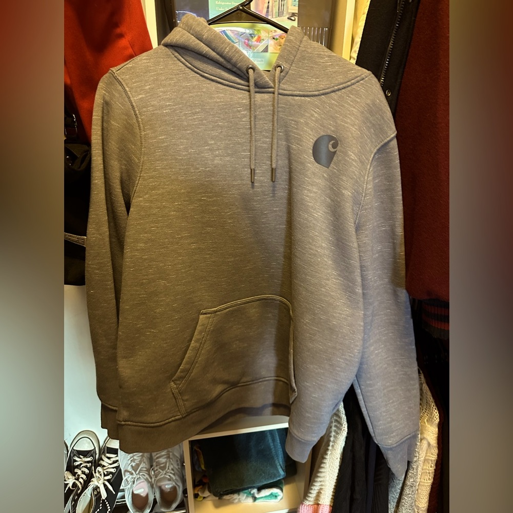 Carhartt Purple/grey Hoodie Size L